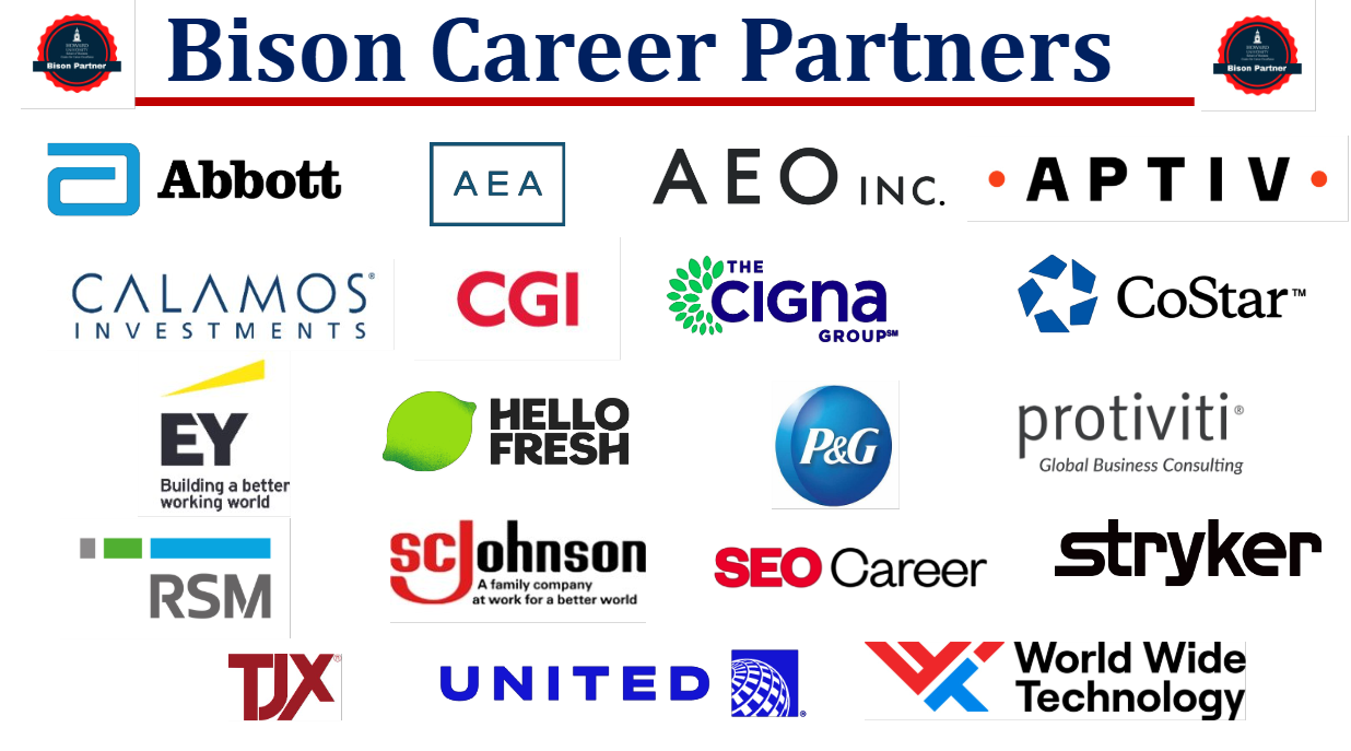 Bison's partners logos