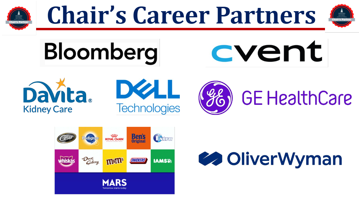 Chair's partners logos