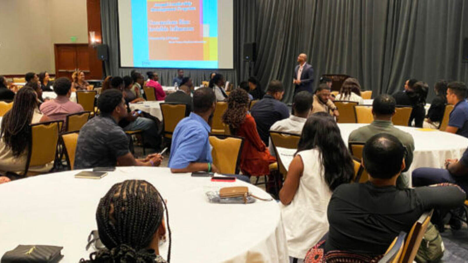 Student surrounding table