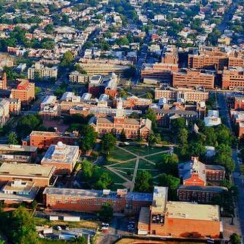Aerial view of Howard