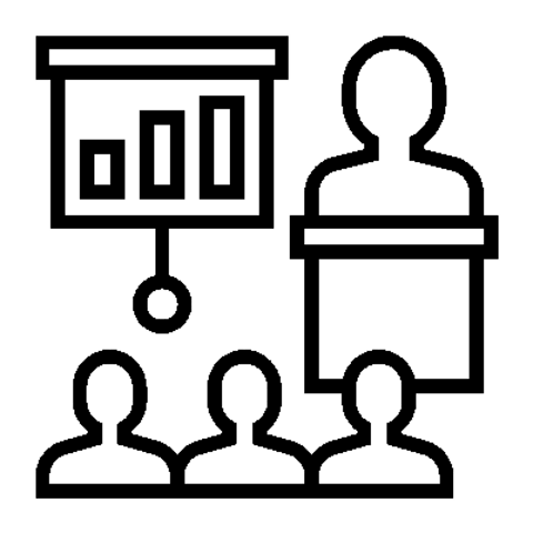 Outline of presentation being given